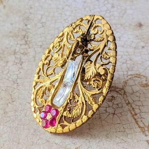 *SOLD* CARIA Handmade Garden Ring // 9.25